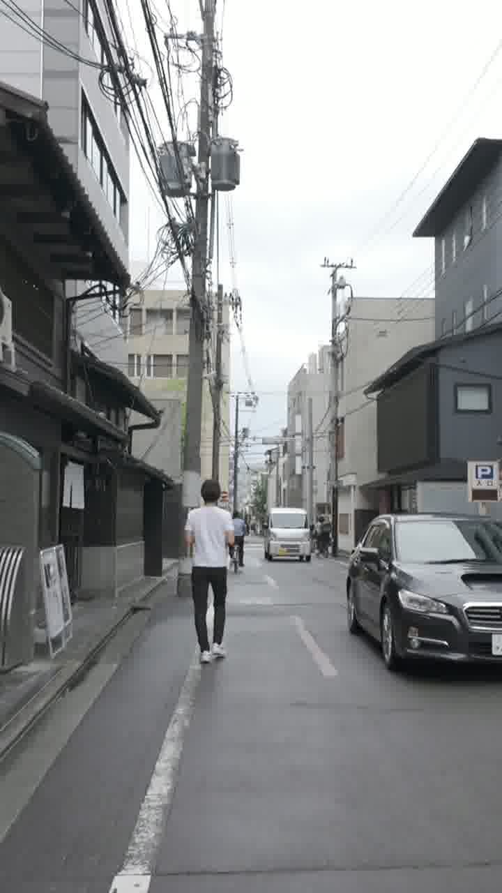 新町通を左折して南へ進む道順